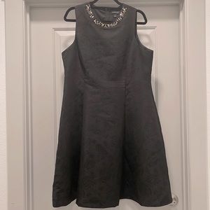 Black sleeveless ALine dress Size 16 Liz Claiborne